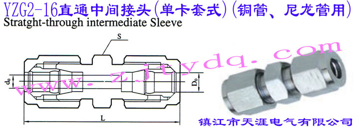 YZG2-16ֱͨg^(οʽ)(~)Straight-through Intermediate Sleeve
